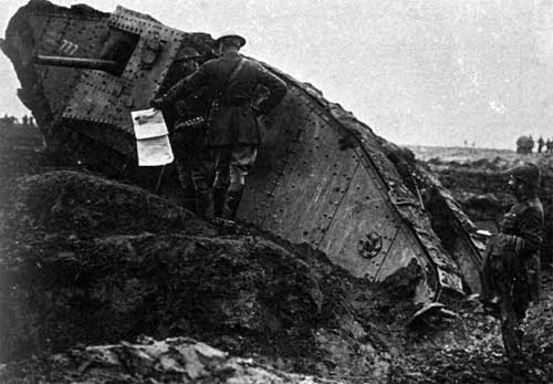 Тяжелый танк Mk II танки первой мировой войны