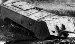 The tank of France "Сен-Шамон"