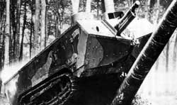 The first tanks Первые танки Франции