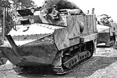 Танк Франции Schneider CA1