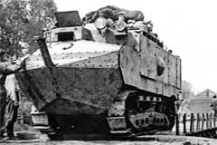 Французский танк Schneider CA1