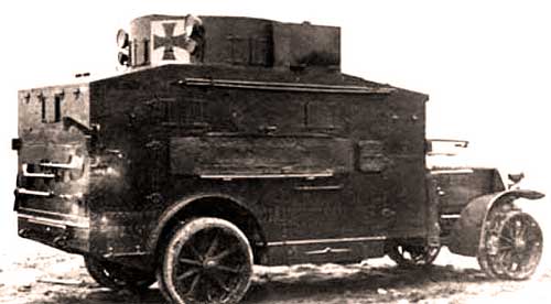 Бронеавтомобиль “Даймлер М1915" Бронеавтомобиль