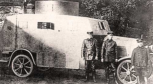 Бронеавтомобиль "Эрхардт" E-V/4, обр. 1915 года Бронеавтомобиль