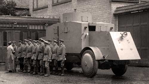 Бронеавтомобиль "Бюссинг А5Р", 1915 г Бронеавтомобиль