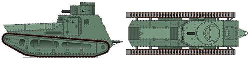 Leichte Kampfwagen LK-II, Stridsvagn m/21 Легкий танк