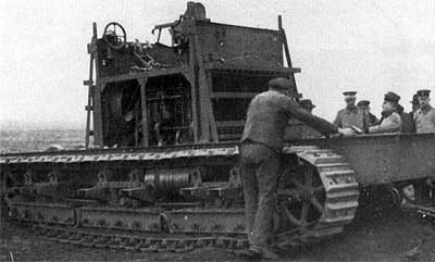 Демонстрация 30 апреля 1917 года прототип танка