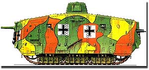 Германский танк Германский тяжелый танк A7V