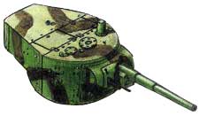 Башня БТ-5 и БТ-7 с 45-мм пушкой Башня танка