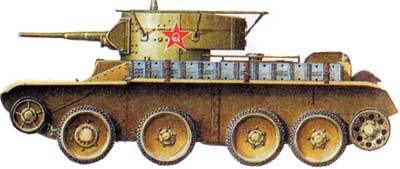 Танк БТ-5 5-го механизированного корпуса, 1935 г. Танк БТ-5