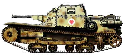 Экспортный вариант итальянской танкетки CV3/35 Итальянская танкетка