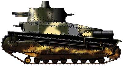 Type 89 Chi-Ro Танк Японии