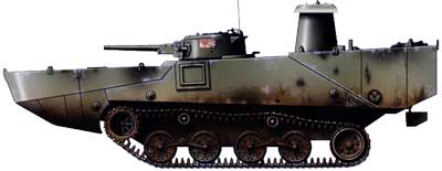 Танк-амфибия Type 2 Ka-Mi Танк-амфибия