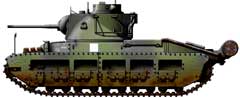 Matilda Mk.II А12 Infantry Tank Mk.II