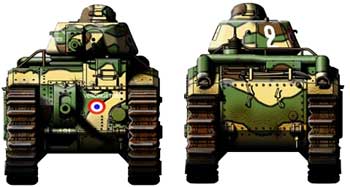 Французский танк B1-bis B1-bis