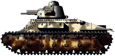 Renault D1 Французский танк
