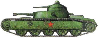 Опытный средний танк ТГ. СССР, 1931 г. танк ТГ