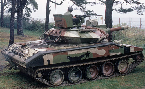 М551 Sheridan танк М551 Sheridan