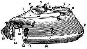 Башня танка Т-10