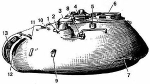 Башня танка Т-10А