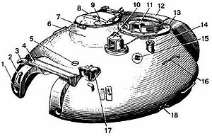 Башня танка Т-10М