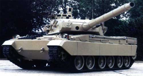 Многие конструкторские наработки танка АМХ-32 были востребованы для АМХ-40 tank АМХ-40