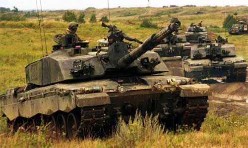 Был разработан фирмой Vickers Defence Systems во второй половине 1970-х годов на основе экспортного варианта танка Чифтен Был разработан фирмой Vickers Defence Systems во второй половине 1970-х годов на основе экспортного варианта танка Чифтен