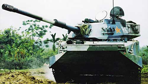 Китайский легкий плавающий танк ZTZ-63А