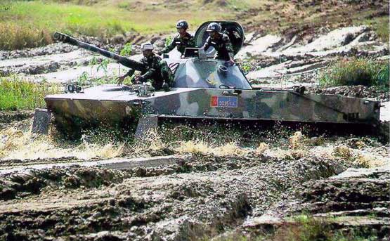 ПТ-76 выпускался в 1951 - 1987 гг. ПТ-76 поставлялись и за рубеж, в частности, во Вьетнам, Югославию, Сирию, Эфиопию, Индию, Индонезию, Иран, Кубу, а также в некоторые страны - участники Варшавского Договора. ПТ-76 выпускался в 1951 - 1987 гг. ПТ-76 поставлялись и за рубеж, в частности, во Вьетнам, Югославию, Сирию, Эфиопию, Индию, Индонезию, Иран, Кубу, а также в некоторые страны - участники Варшавского Договора.
