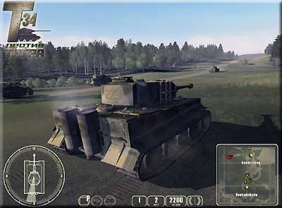 Танки Второй Мировой: T-34 против Тигра Симулятор боевых танков