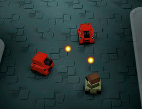 Cube tank arena
